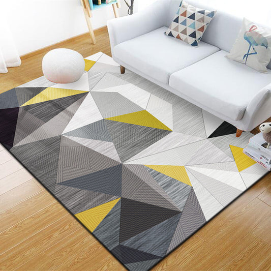 Tapis Salon Style Scandinave Moderne et Minimaliste