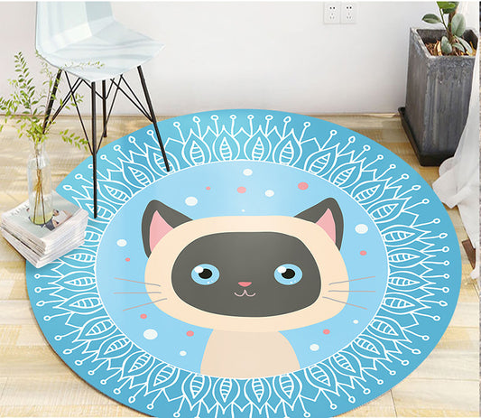 Tapis Rond ENFANT CARTOON