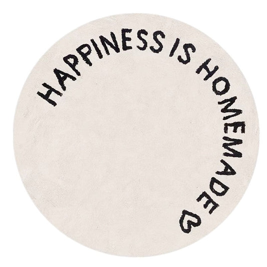 Tapis de sol "HAPPINESS" pour chambre,dressing