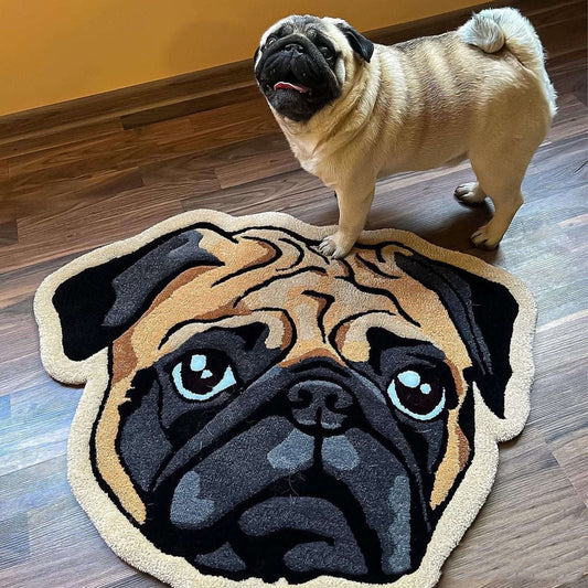 Tapis Tête de Chien FUN