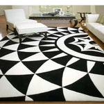 Tapis en Acrylique Noir - Vignette | MesTapis.com