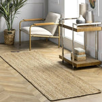 Tapis en Jute Réversible  TABRIZ - Vignette | MesTapis.com