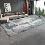 Grand Tapis Moderne de Luxe en Gris Clair - Vignette | MesTapis.com