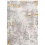 Grand Tapis Décoratif Moderne en Gris - Vignette | MesTapis.com