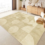 Grand Tapis Elégant Log Style pour Salon - Vignette | MesTapis.com