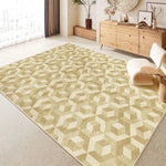 Grand Tapis Elégant Log Style pour Salon - Vignette | MesTapis.com