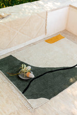 Tapis Marocain "MAMOUNIA KAKI" - Vignette | MesTapis.com