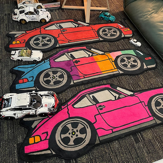 Tapis Enfant "Porsche"