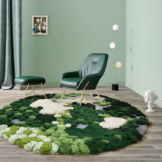 Magnifique Tapis de sol  "ART" de la Forêt pour salon