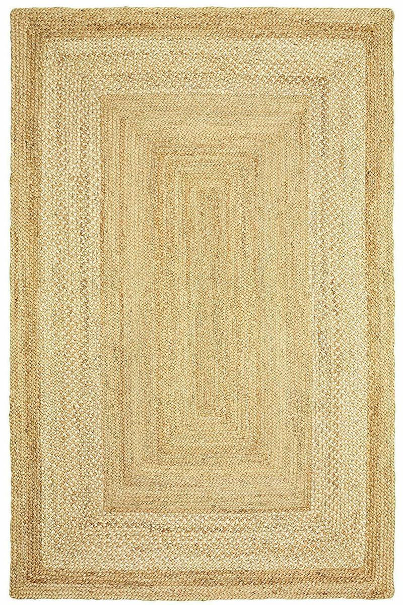 tapis en jute rectangulaire