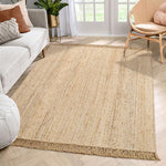 Tapis en Jute à Franges - Vignette | MesTapis.com